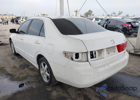 2005 Honda Accord 2.4 Ex from USA, damaged, VIN 1HGCM56875A189731